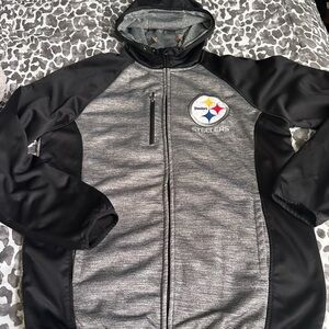 Official NFL Pittsburgh Steelers light jacket sz MD